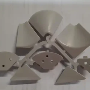 Superprijs Accessori per alzatina da 8 pz grigio 26623
